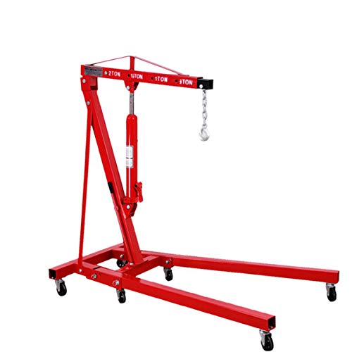 エンジンクレーン 2t 手動油圧式 折畳み式 黒 アーム4段階調節 Amazon.co.jp: エンジンクレーン 2t 手動油圧式 折畳み式 黒